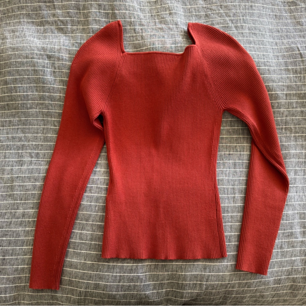 NWT ba&sh Olaf Ribbed Sweater - Picture 6 of 8